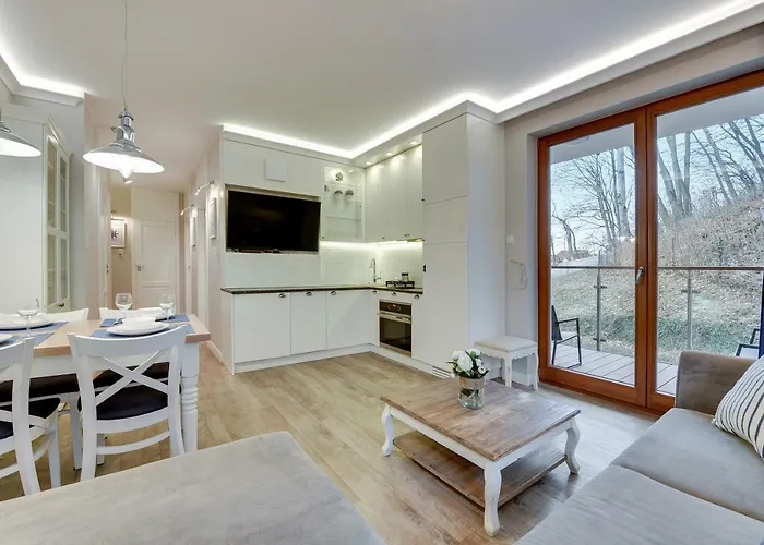 Apartamento Aquarius - Premium Na Zamknietym, Spokojnym Osiedlu W Sopocie By Lion *